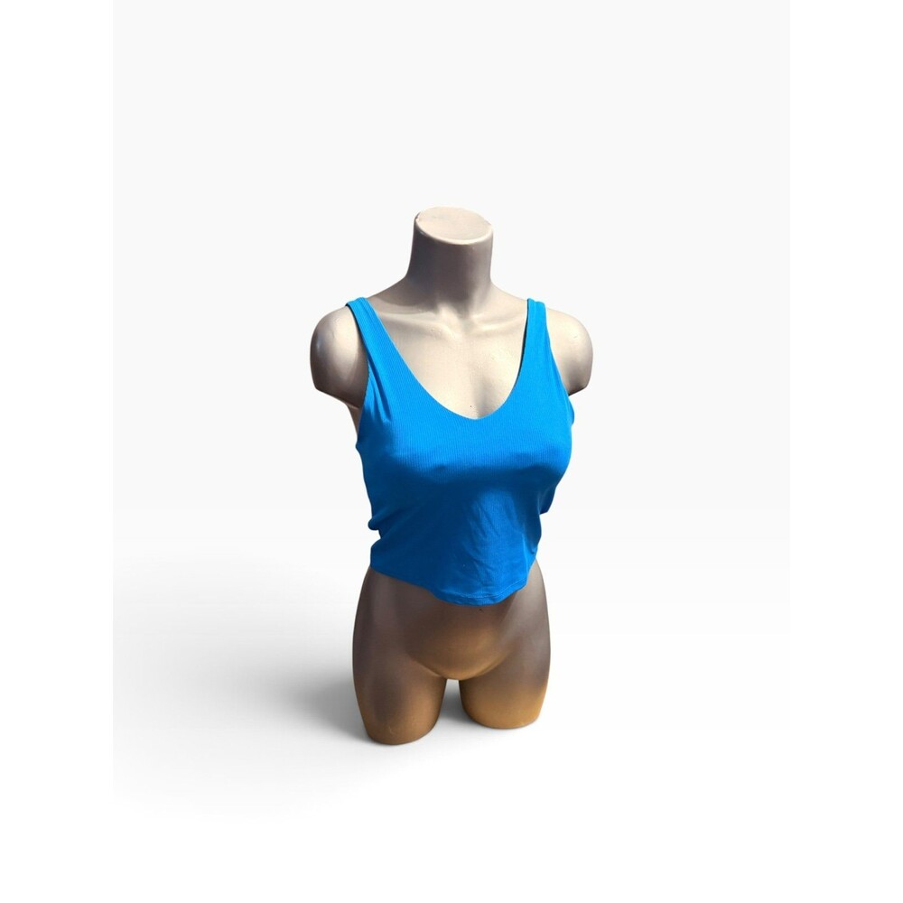 All in motion, turquoise blue size small athletic workout shirt tank top